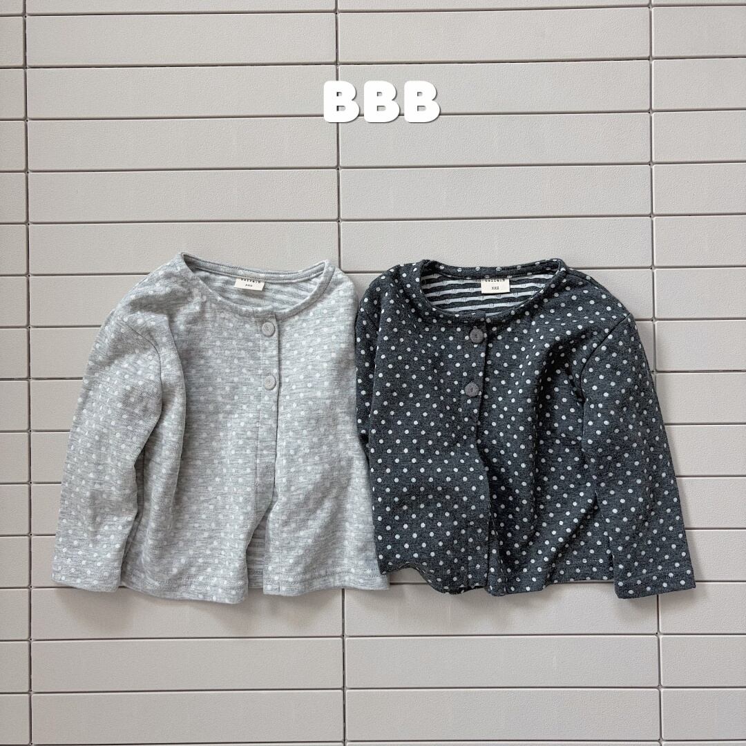 dot cardigan【bellabanbina】※10月中旬発送予定