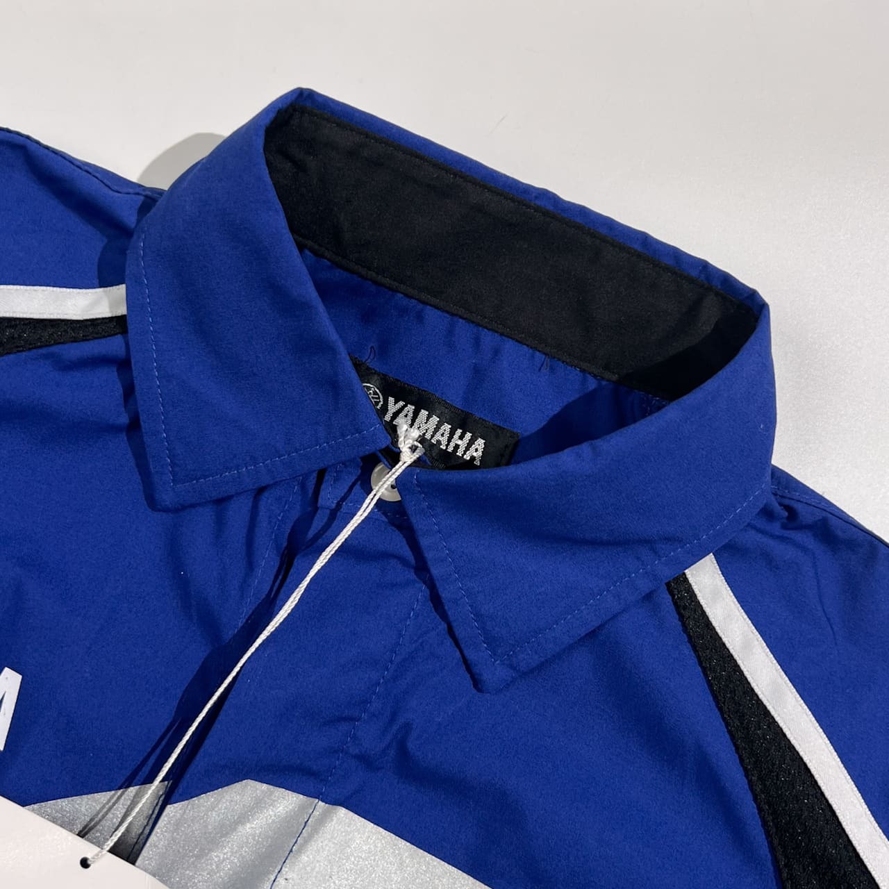 新品 タグ付き YAMAHA ヤマハ 半袖 シャツ ピットシャツ サイズ WL /ブルー系 メンズ バイク レーシング モータースポーツ YRB14 ワイズ ギア