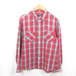 Schott BELL RANCH ネルシャツ sizeL/ショット 1002