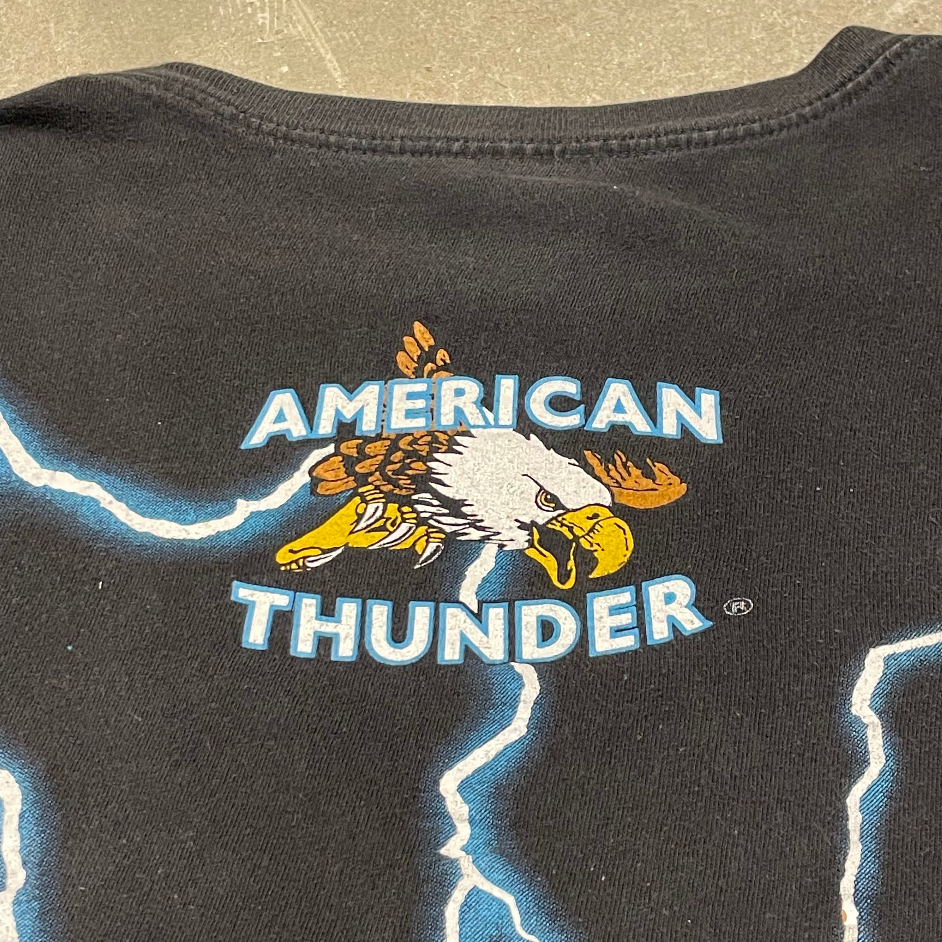 90s VINTAGE AMERICAN THUNDER スウェット USA製 90s VINTAGE AMERICAN THUNDER スウェット USA製