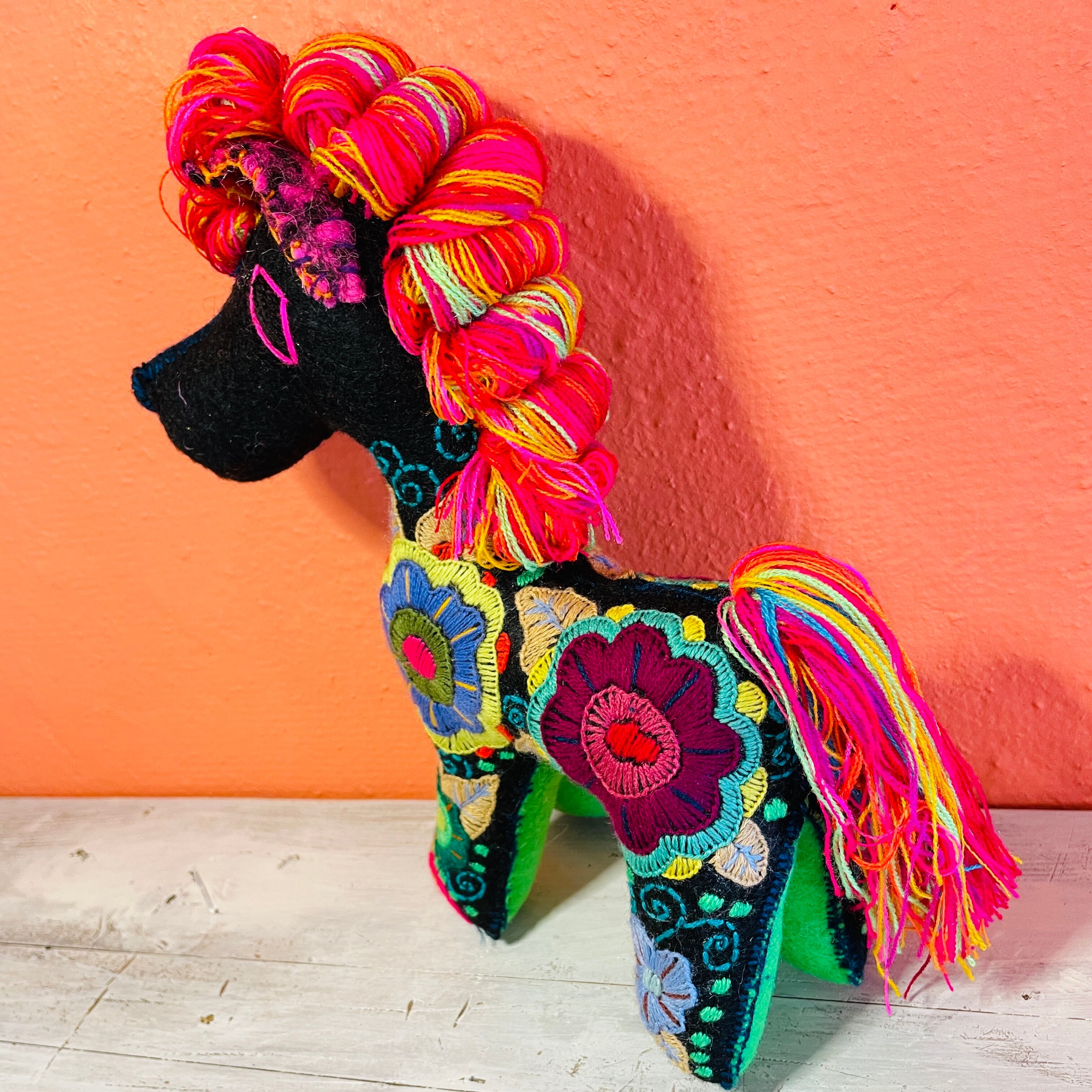 チアパス アニマリート 刺繍作家 ウマ Chiapas Animalito high quality