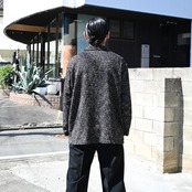 INTÉRIM(インテリム)ミリタリーウールサージ、ダブルジャケット、スラックスセットアップスタイル