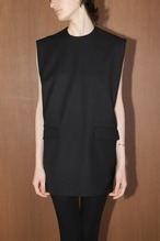 CLANE クラネ　SLEEVELESS LONG COCOON TOPS