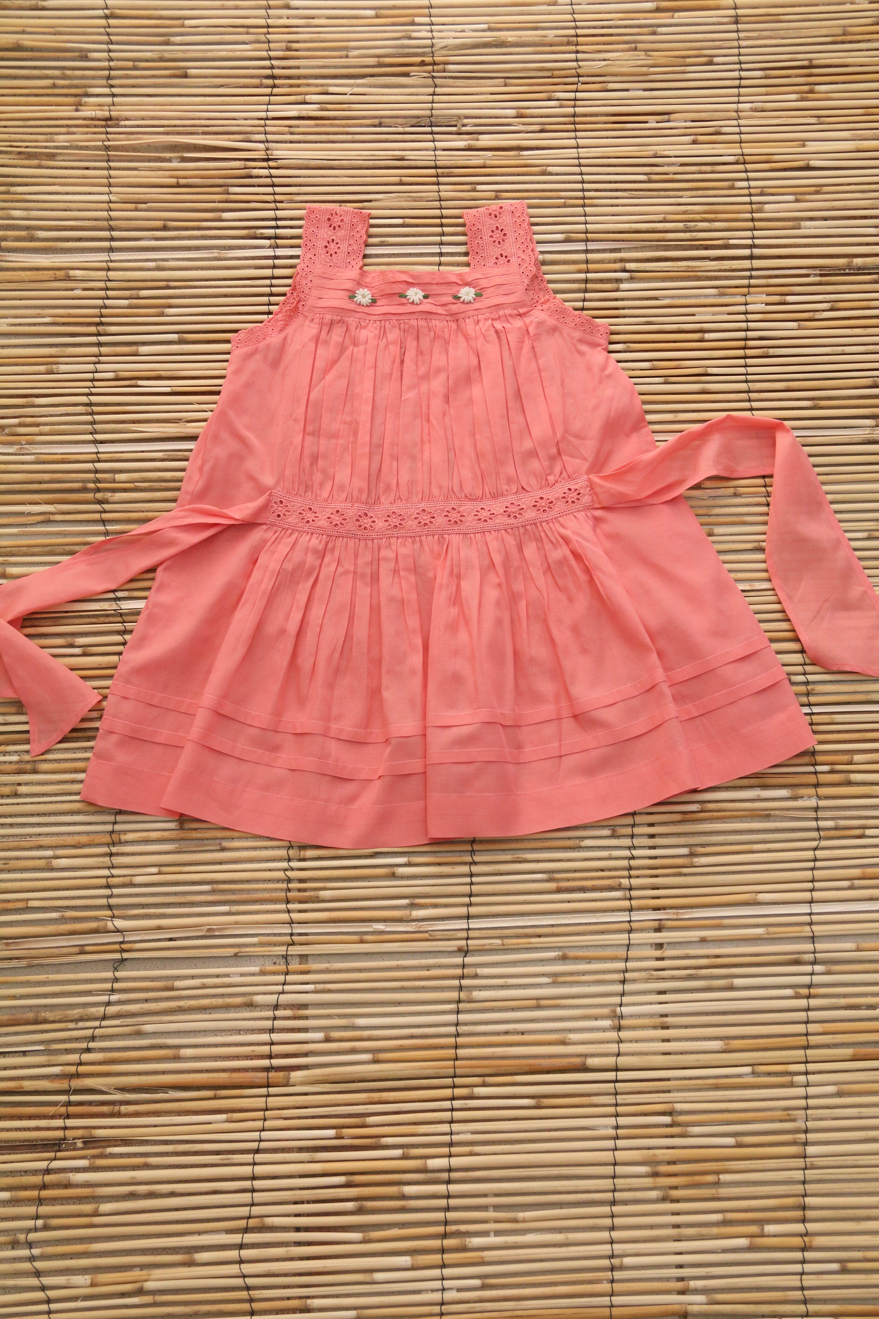 Bonjour Diary / Eleonore Dress - Dark Pink | aalto koti