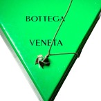 BOTTEGA VENETA gold finish silver star pendant necklace