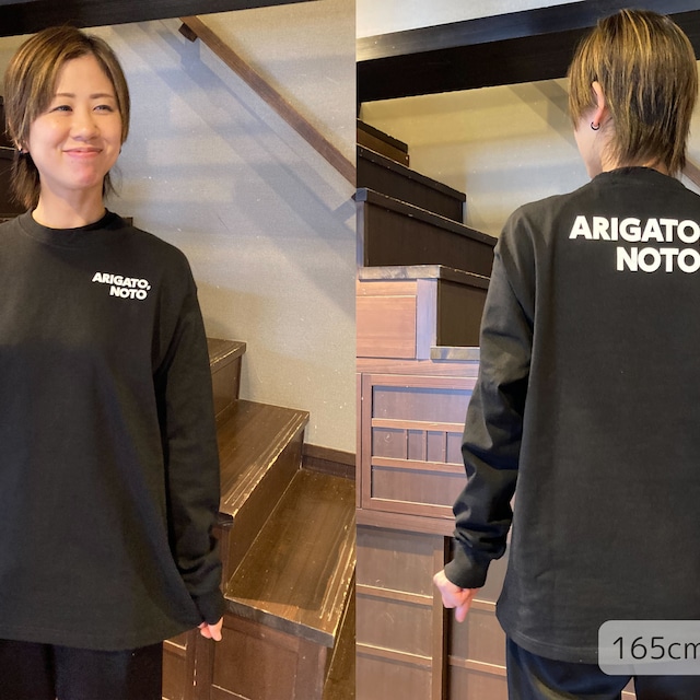 ARIGATO, NOTO】ロンT 8.1 oz スーパーヘビーウェイト / USAコットン ARIGATO, NOTO】ロンT 8.1 oz スーパーヘビーウェイト / USAコットン