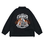 ストリート Chicano Chopperバイク刺繍 ジャケット T1229