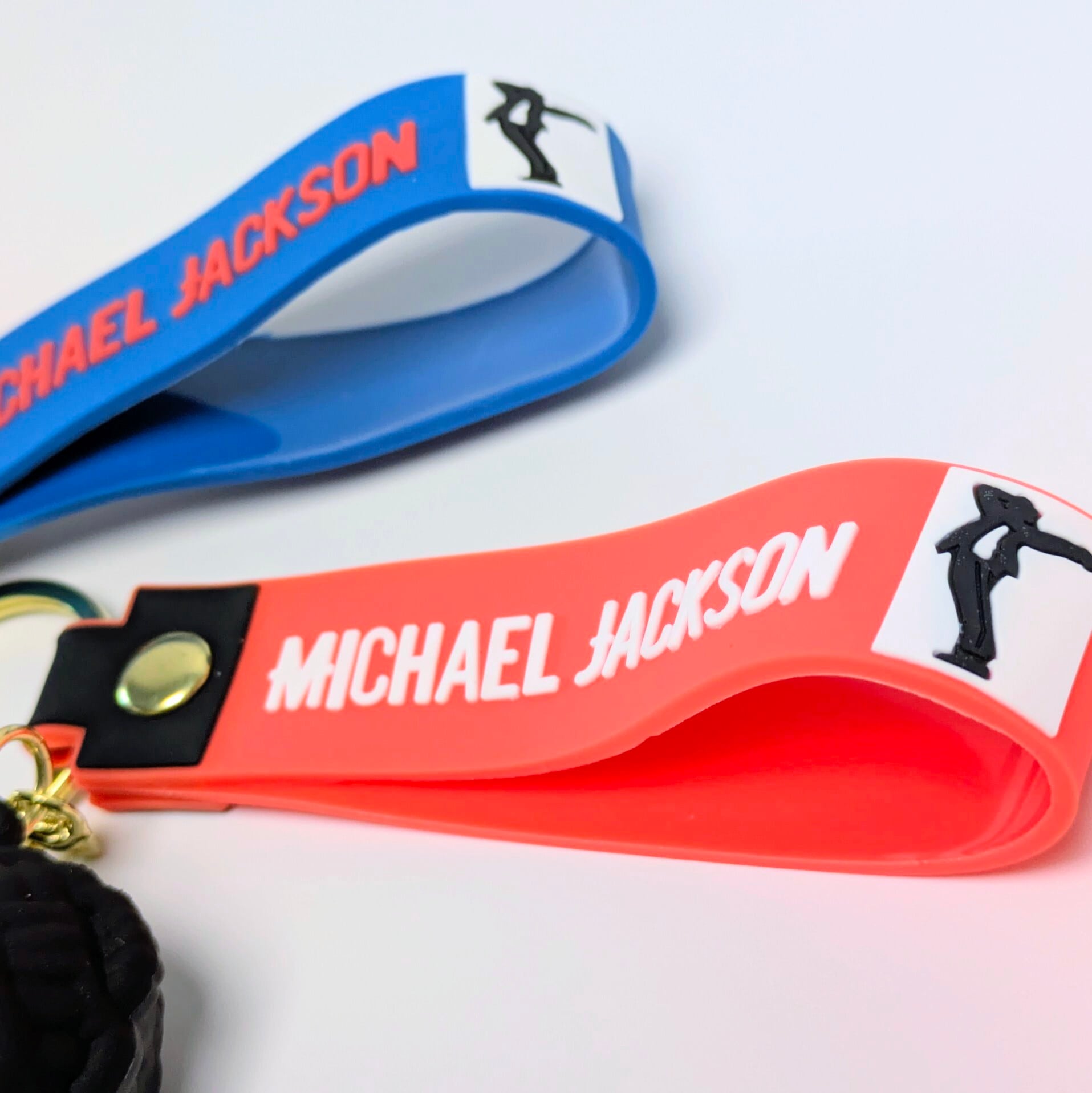 michael jackson ( マイケル・ジャクソン ) 】3D Rubber KeyHolder