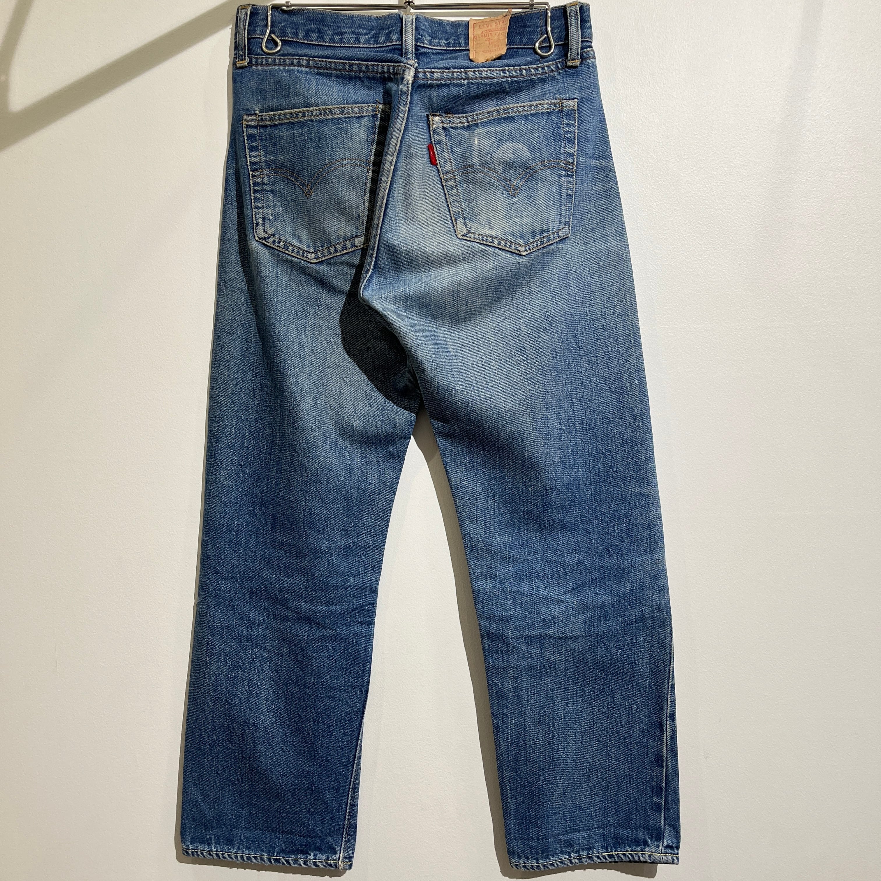 70年代 Levi's 501 66 Single Stitch Denim Jeans 70年代 501 66前期