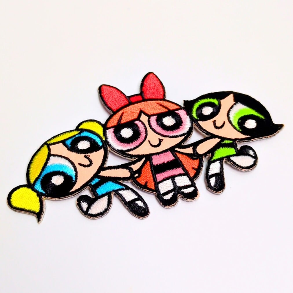 BOKK キャラ ラグ タペストリー 古着 パワーパフガールズ アニメ パワパフ BOKK キャラ ラグ タペストリー 古着 パワーパフガールズ アニメ