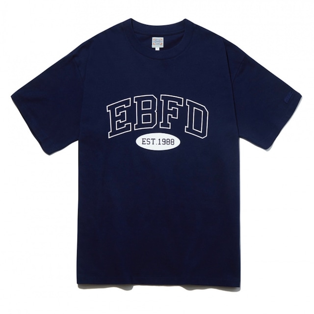 [EBBETSFIELD] EBFD Achirogo Short Sleeve T-Shirt Navy 正規品 韓国 ブランド 韓国通販 韓国代行 韓国ファッション Tシャツ