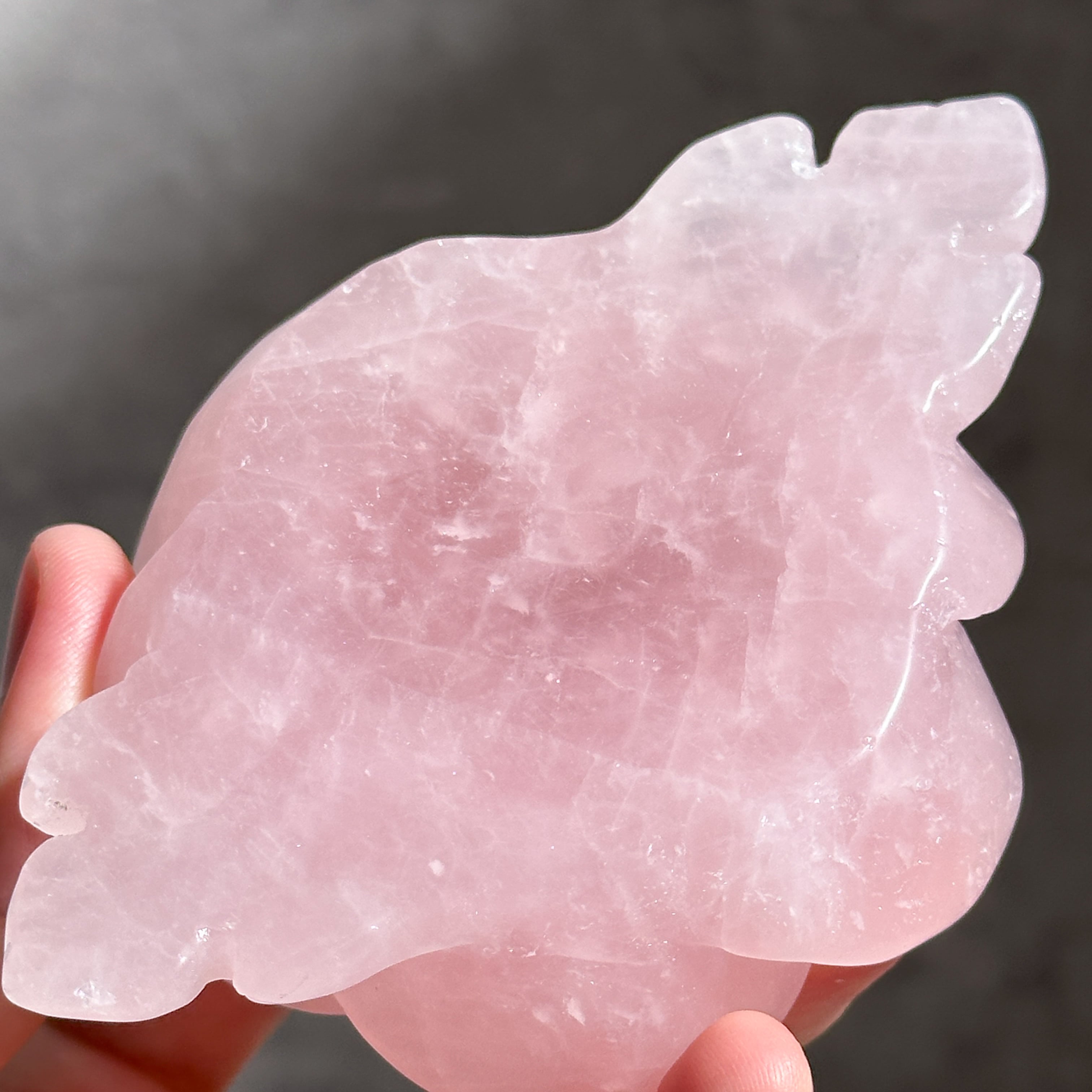 Big ローズクォーツ バラ 01◇ Rose Quartz ◇天然石・鉱物