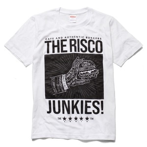 THE RISCO JUNKIES！ WHITE-T