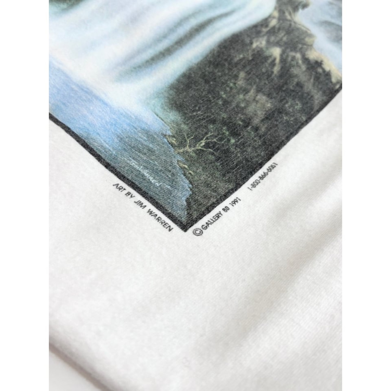 90s JIM WARREN "NATURAL BEAUTY" ART Tee Size XL