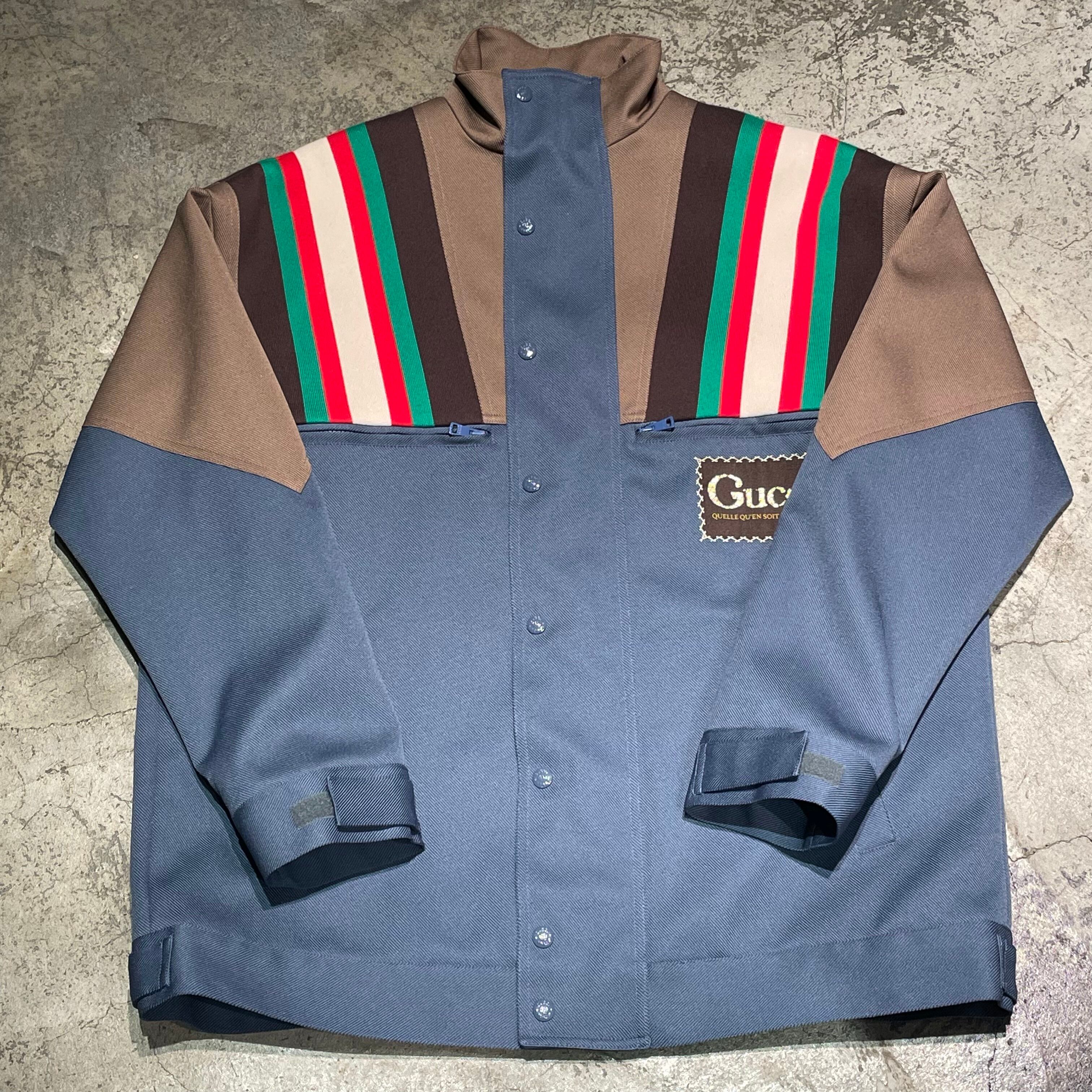 GUCCI グッチ ドリルジャケット size44【表参道t】 | ブランド古着Brooch