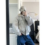 【暖かさUP】ストリート ファー中綿ジャケット T2001