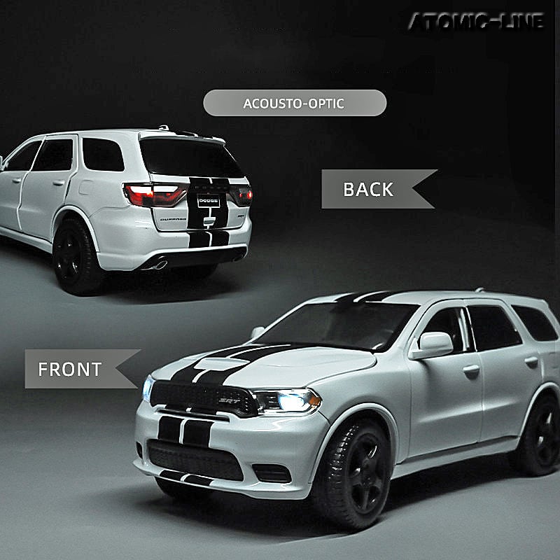 ダッジ デュランゴ SRT 1/32 ミニカー 全2色 ライト点灯 エンジン