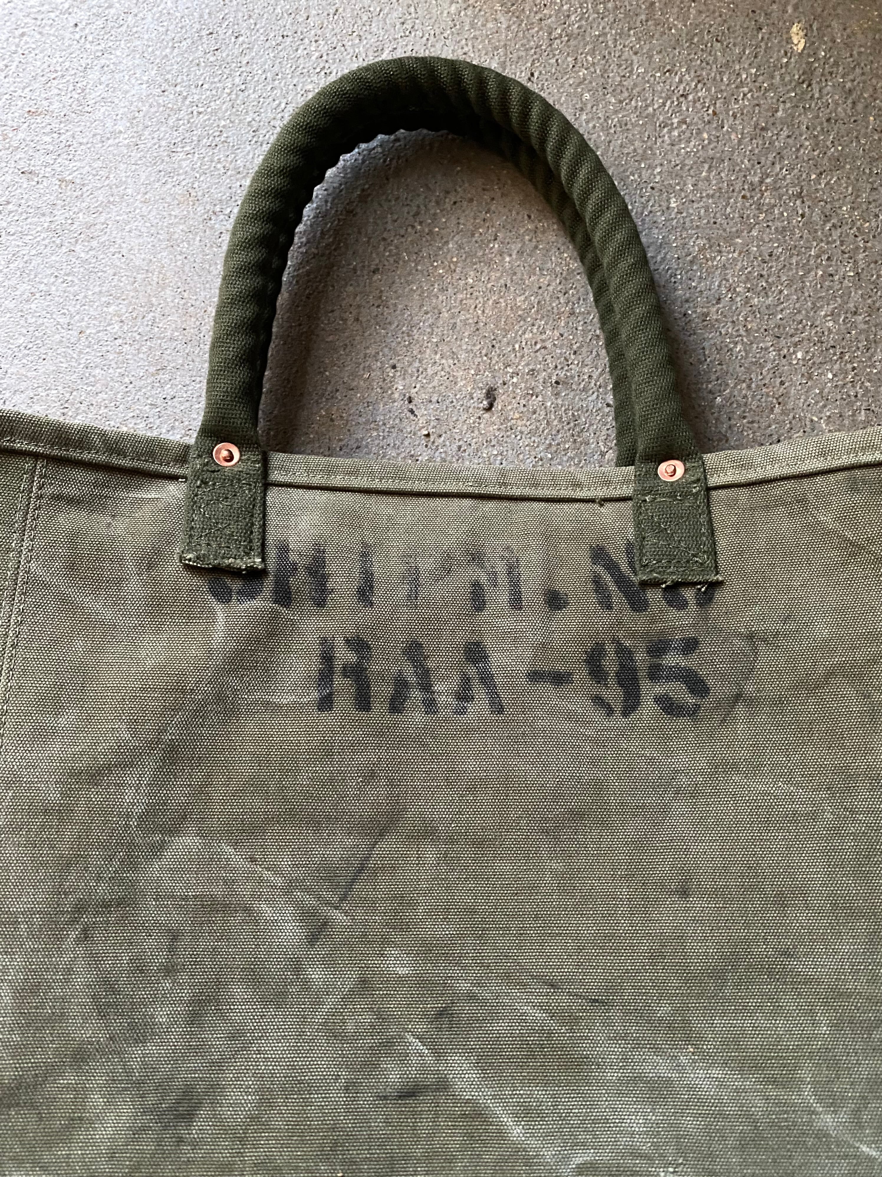 40's US military vintage remake tote bag | PPF vintage & remake