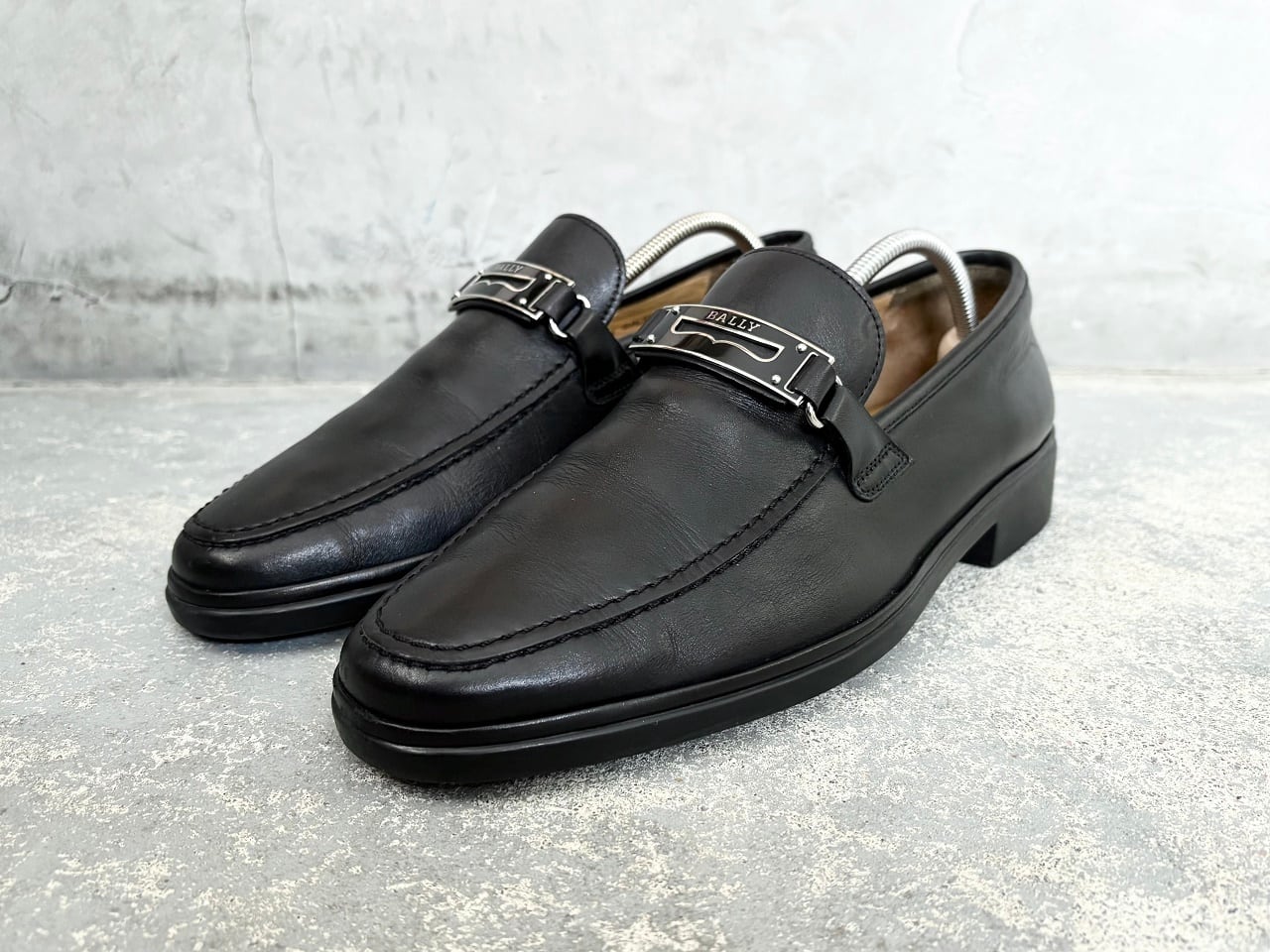 BALLY NEW SAUGES Buckle logo loafers MADE IN SWITZERLAND