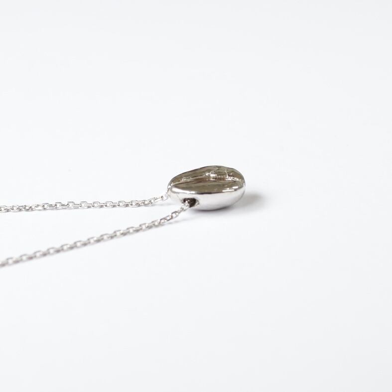シルバー＆真鍮製 珈琲豆ネックレス コーヒー豆ネックレス Coffee bean necklace | nico