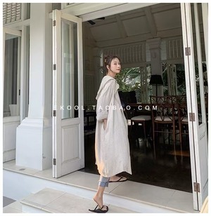 フード付き シャツコート  ASF-212010-1053