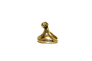 Human form Free size ring ＜Brass＞