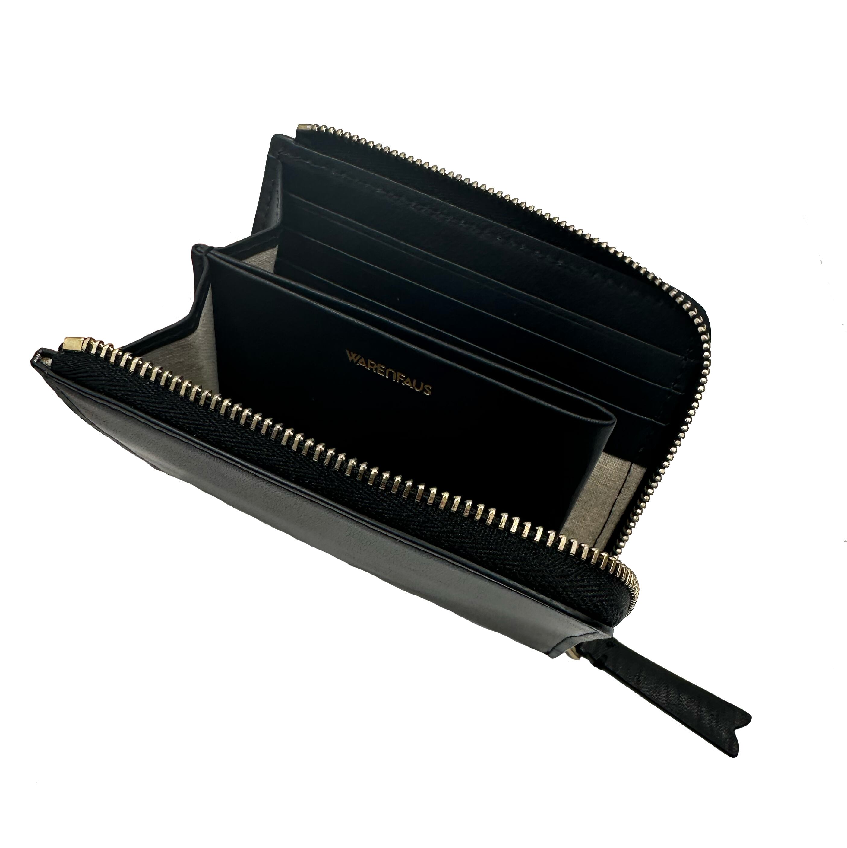 warenfaus】Bill L zip wallet - Black | standlobby