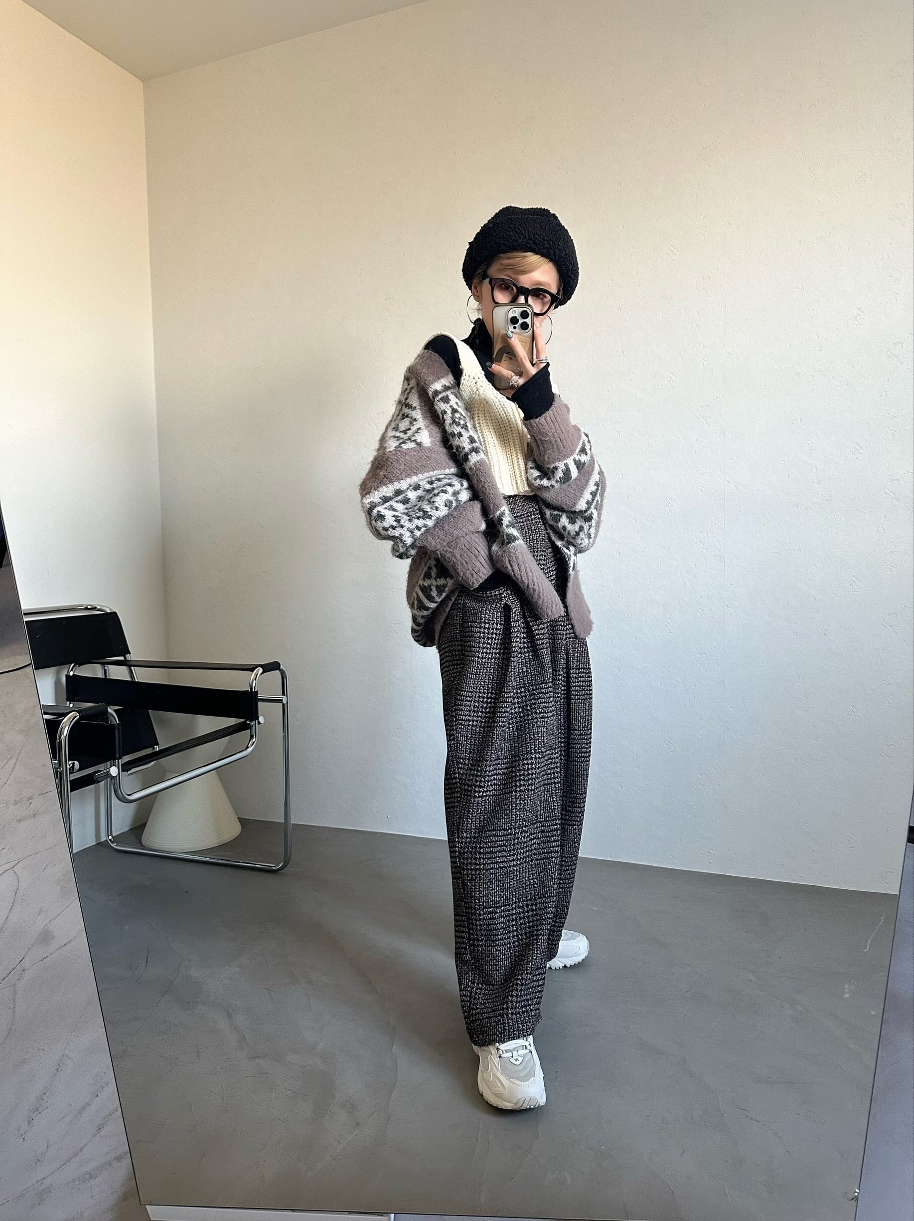 ❥❥ #4 オルテガ柄 曇っ ❥❥ 