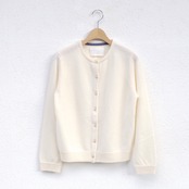 MAISON CARRÉE CASHMERE Blanchett CARDIGAN "IVORY"