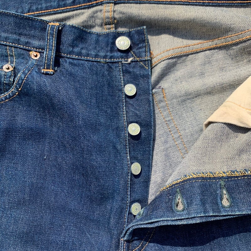 60's LEVI'S リーバイス 501 Big E Sタイプ デニム 濃紺 Vステッチ