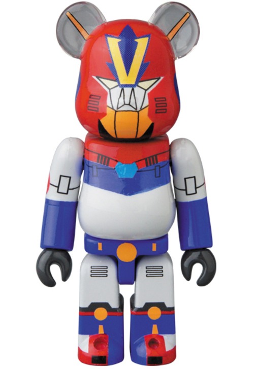 メディコム ベアブリック BE@RBRICK 100% [シリーズ 36] SF 超電磁ロボ コン・バトラーV 内袋未開封 カード有り 箱無し ♦︎４号店商品