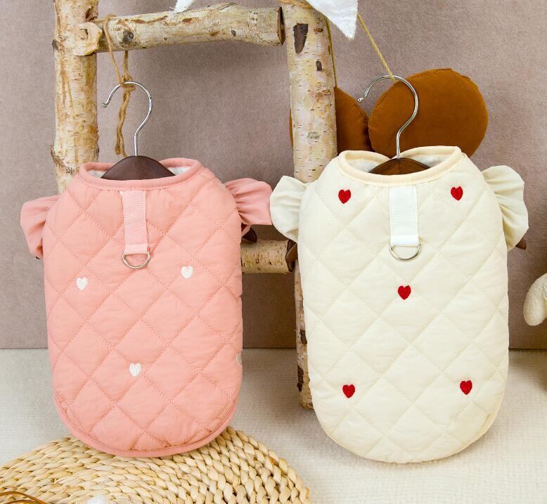 《即納》№1102920 ハートのもこもこベスト