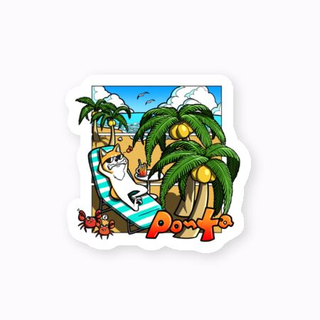 リゾート/ステッカー