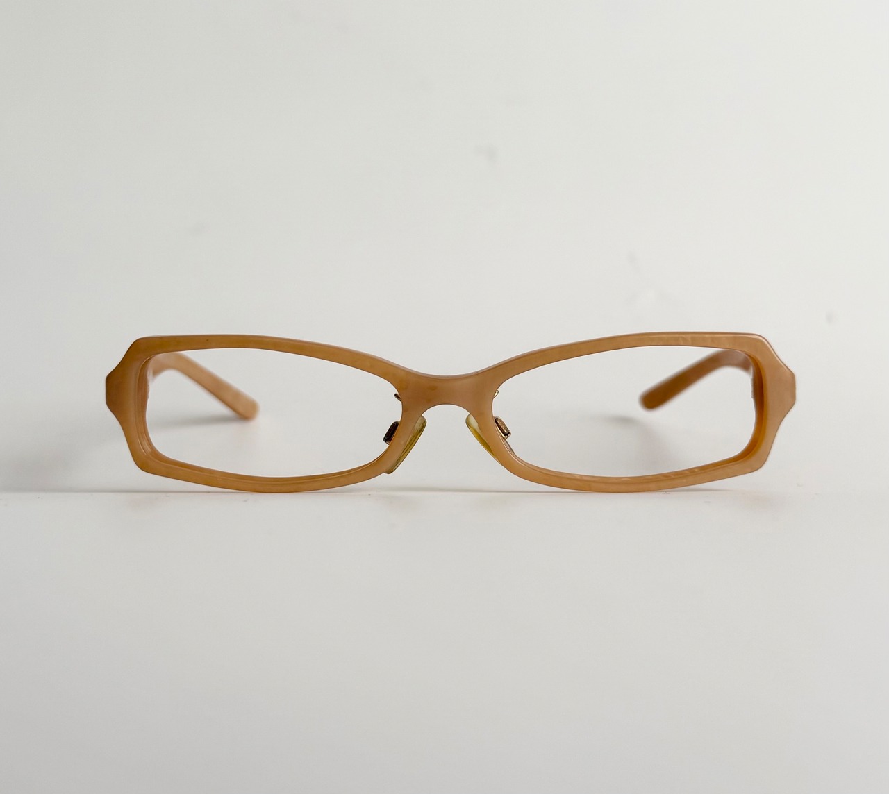 1990-00s DOLCE&GABBANA SQUARE FLAME EYEWEAR
