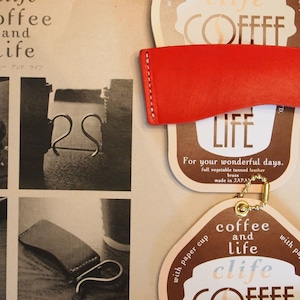 カップホルダー -Clife coffee and life RED-