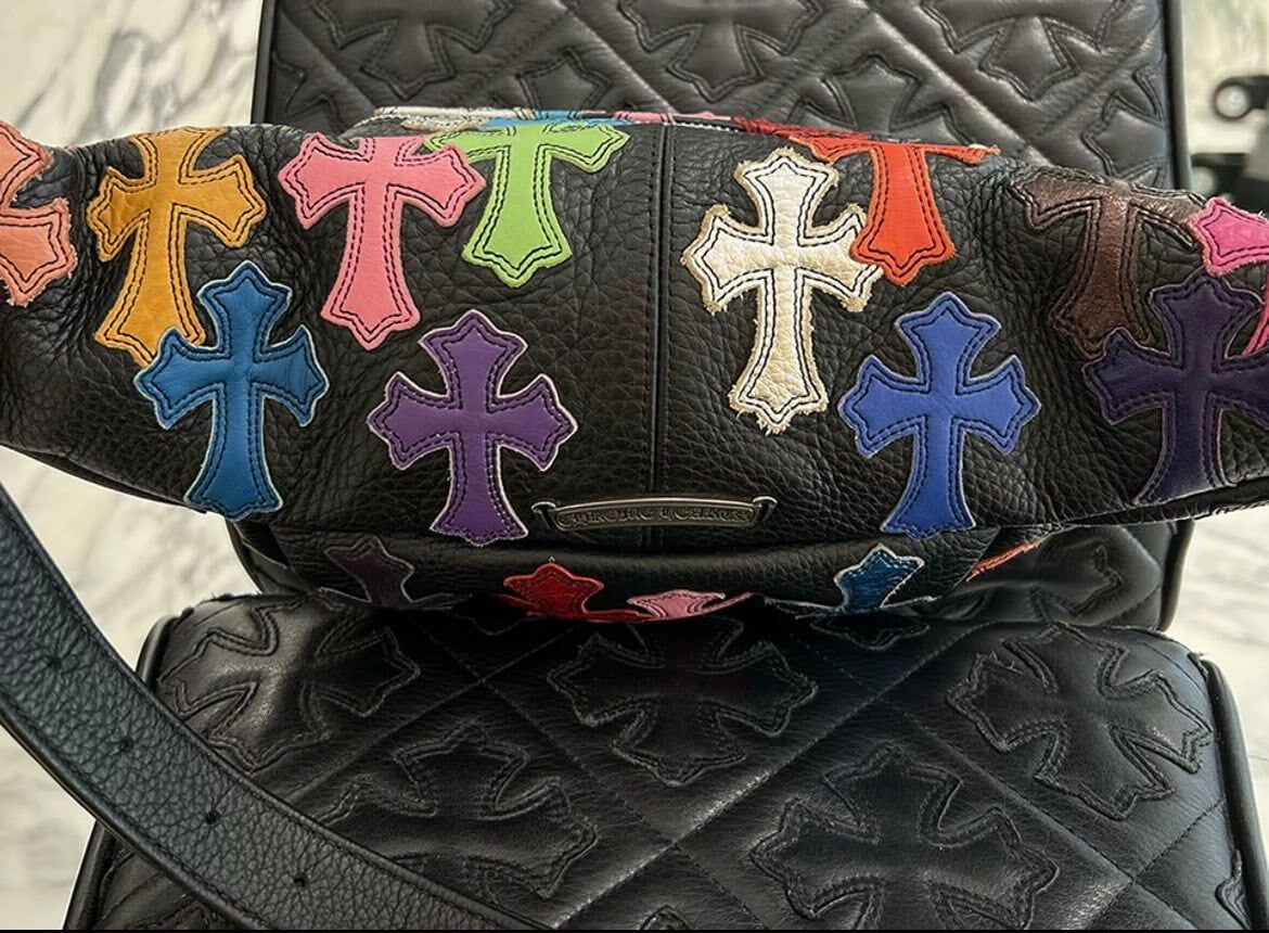 CHROME HEARTS クロムハーツ マルチカラー セメタリークロスパッチ 1ス