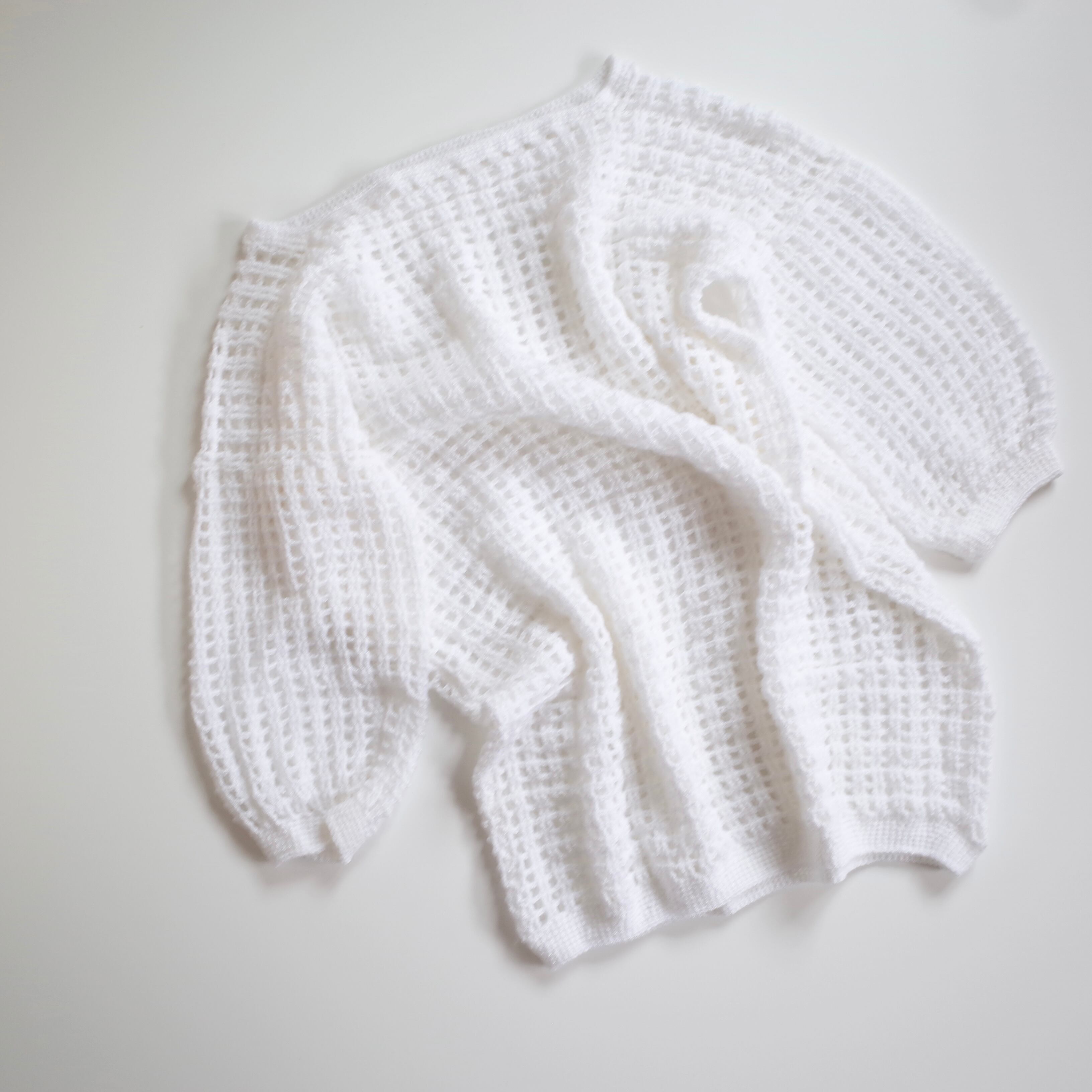 Acryl knit top