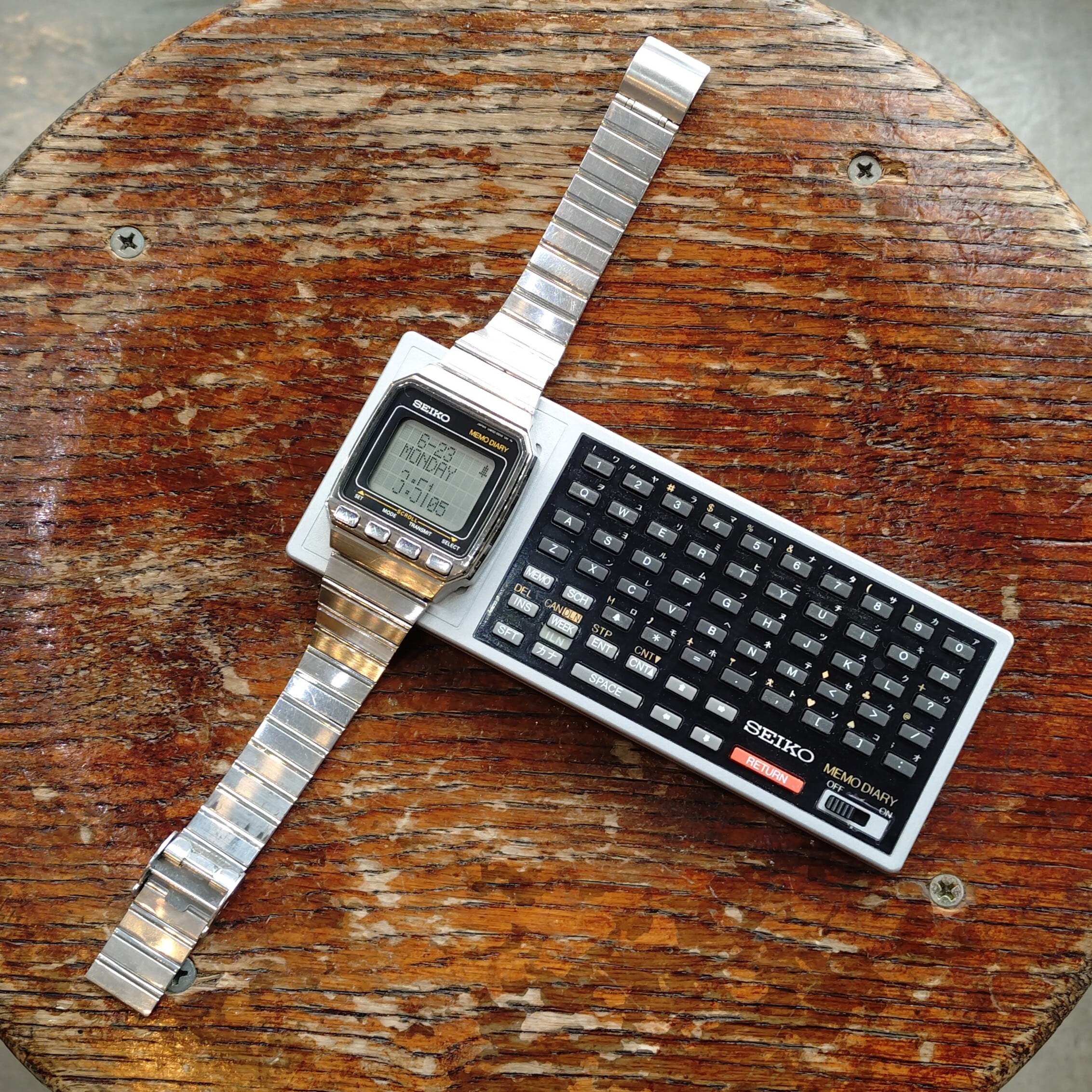 SEIKO MEMO DIARY デジタル腕時計 SEIKO MEMO DIARY | watchshop L