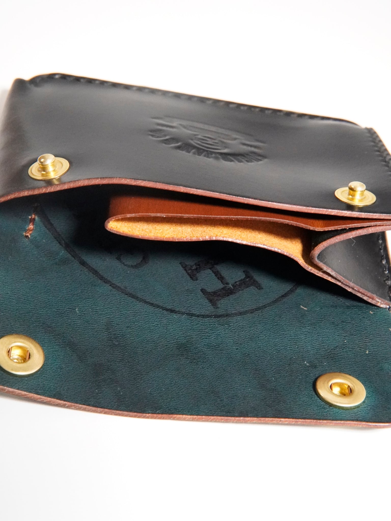 ⑥Multi Tracker Wallet - Horween Shell Cordovan & Chromexcel (Hand