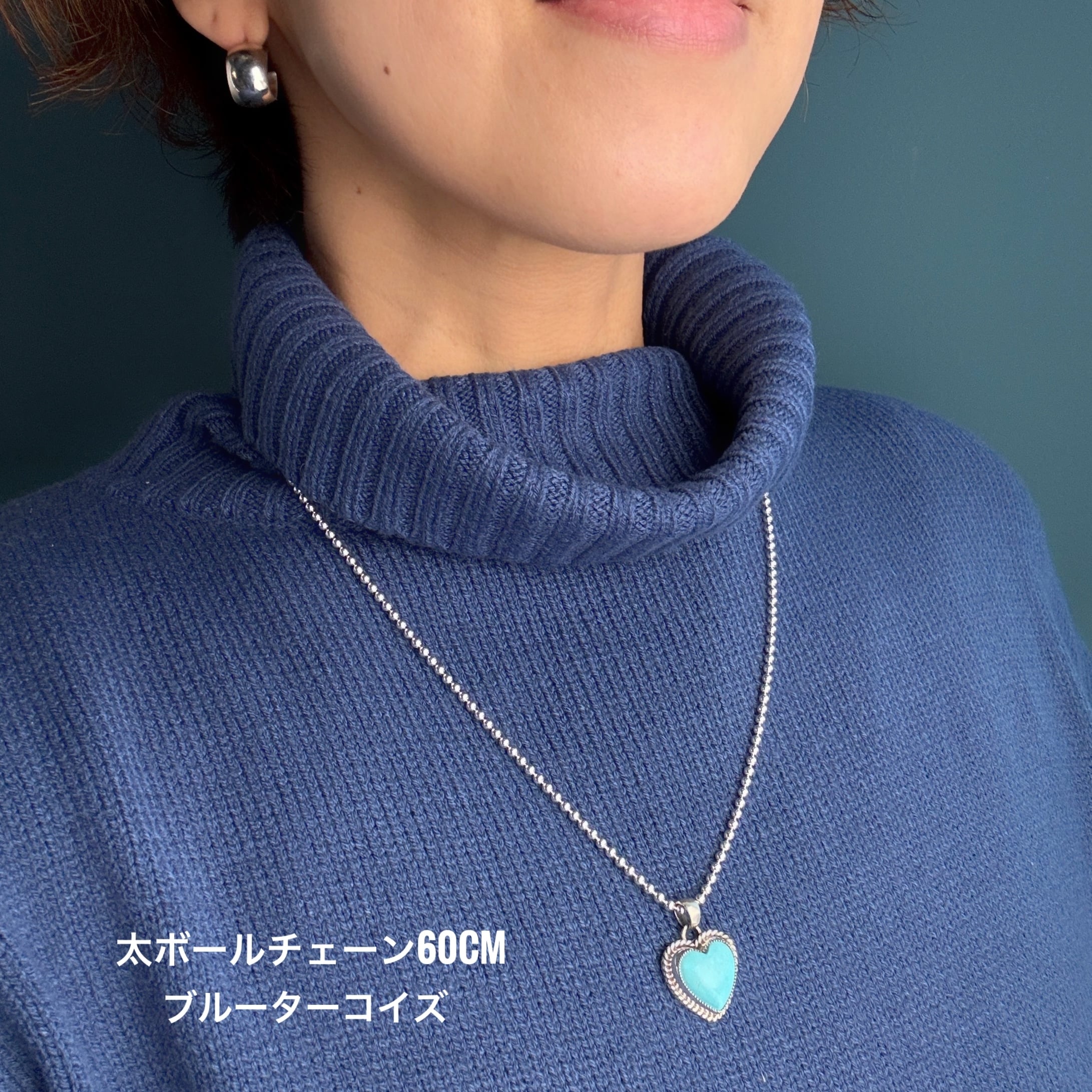 再入荷】《Indian Jewelry 》 キングマン ターコイズ ハート