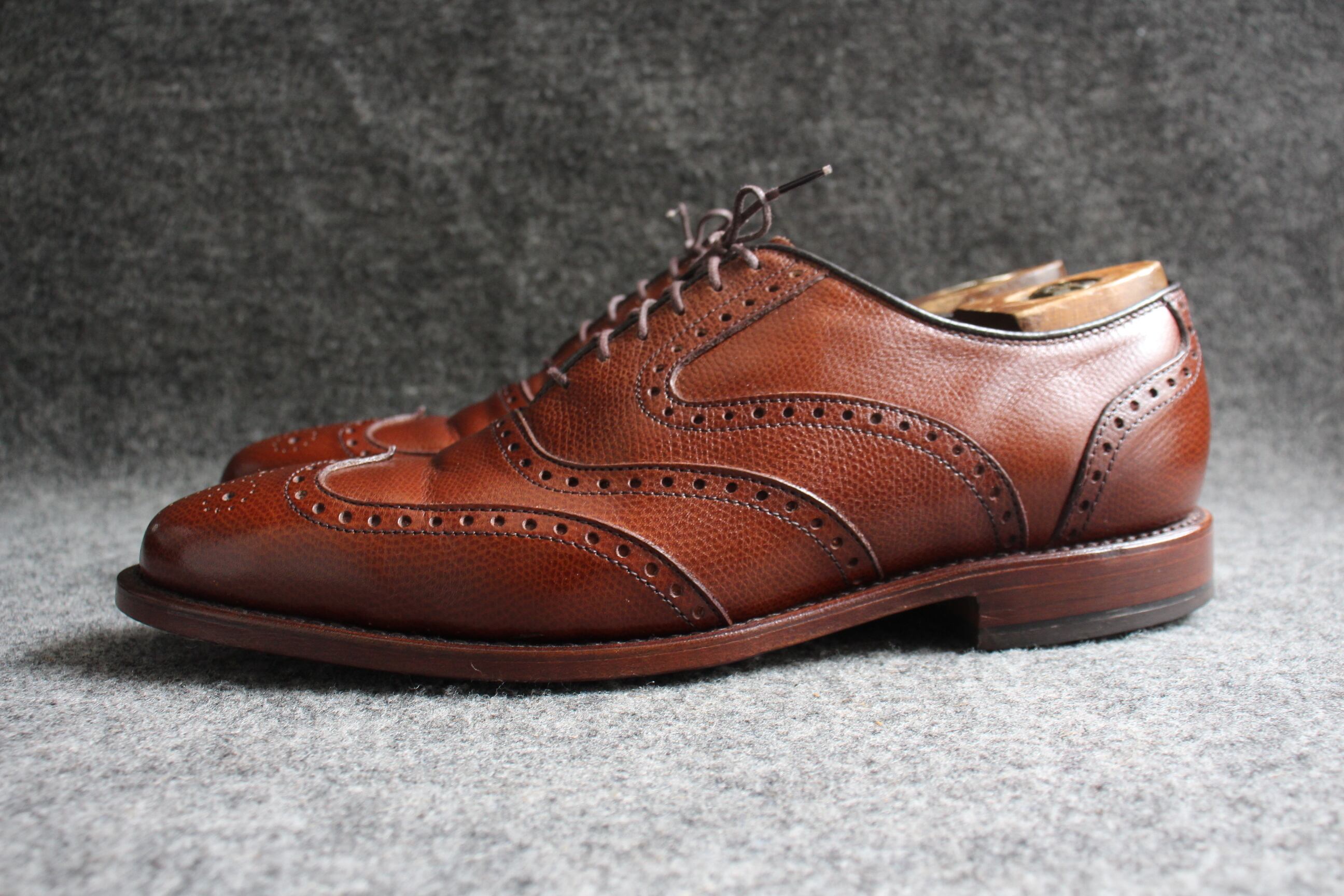 US7.5D Allen Edmonds McClain ウィングチップ MADE IN USA ～'00