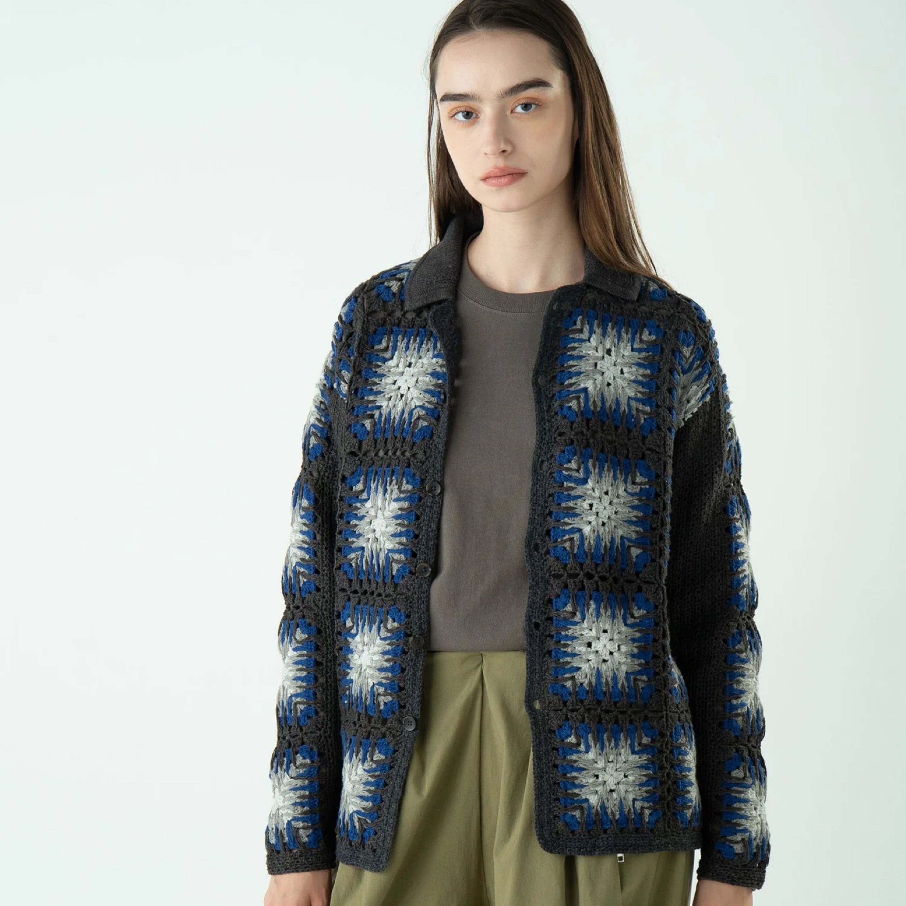 PENDLETON クロシェット・ポロカーディガン CROCHET POLO CARDIGAN / PENDLETON | SCENE REPORT