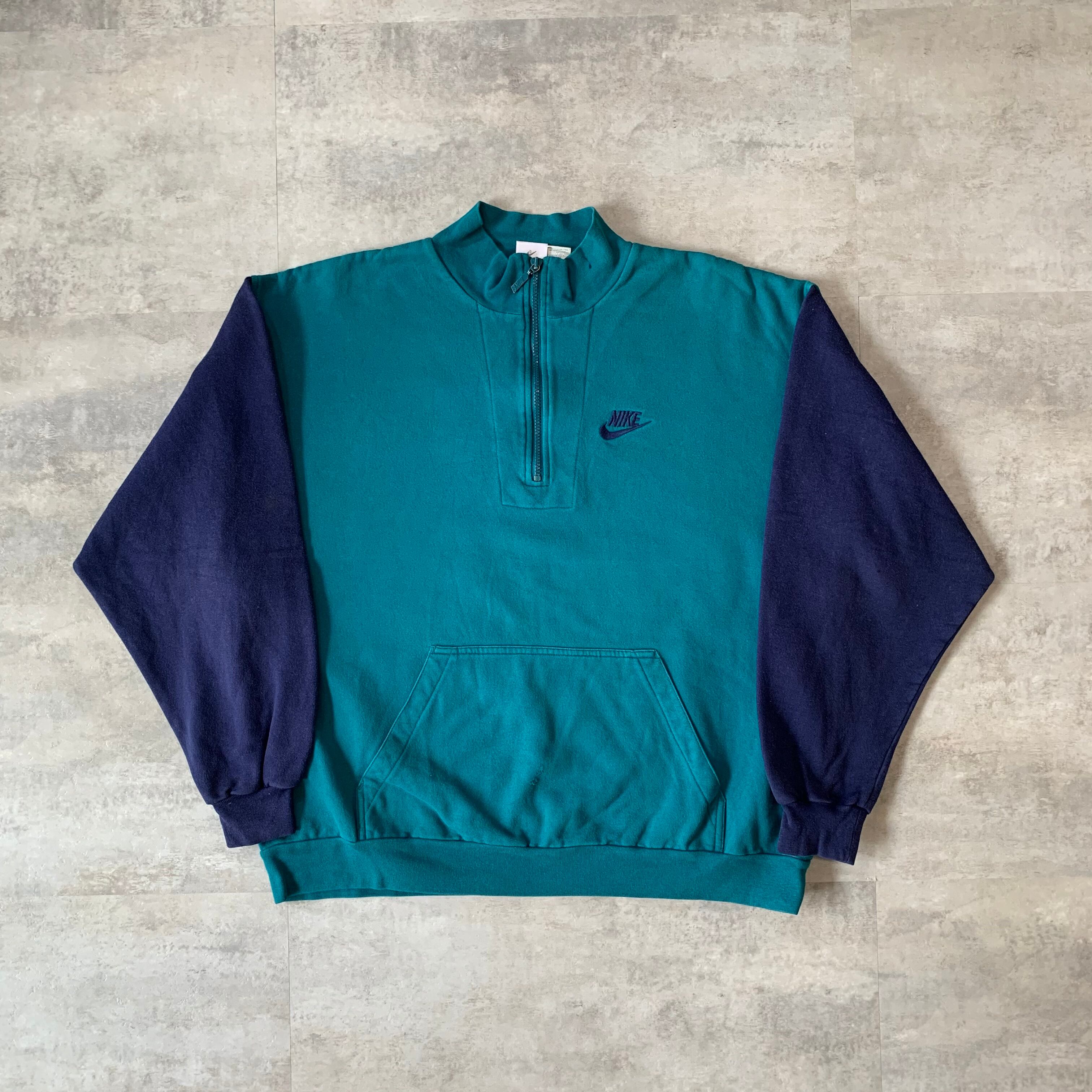 NIKE ナイキ スウェット ハーフジップ 80s 90s