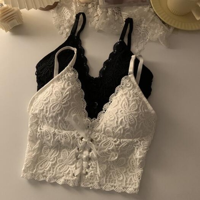新作 レディース ビスチェ インナー 下着 ベスト キャミソール レース insスタイル