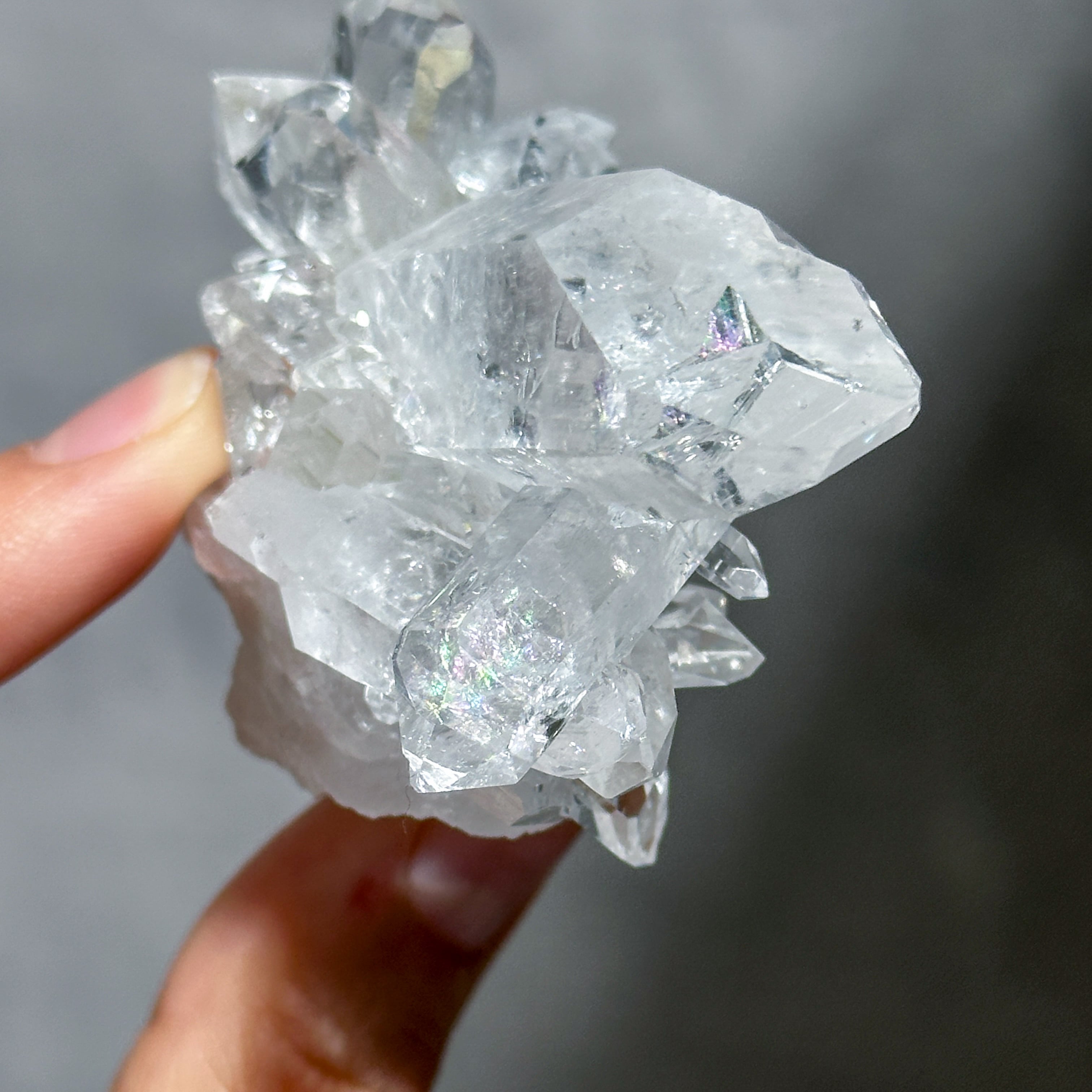 ゼッカ産水晶クリアクォーツ クラスター15◇ Clear Quartz From