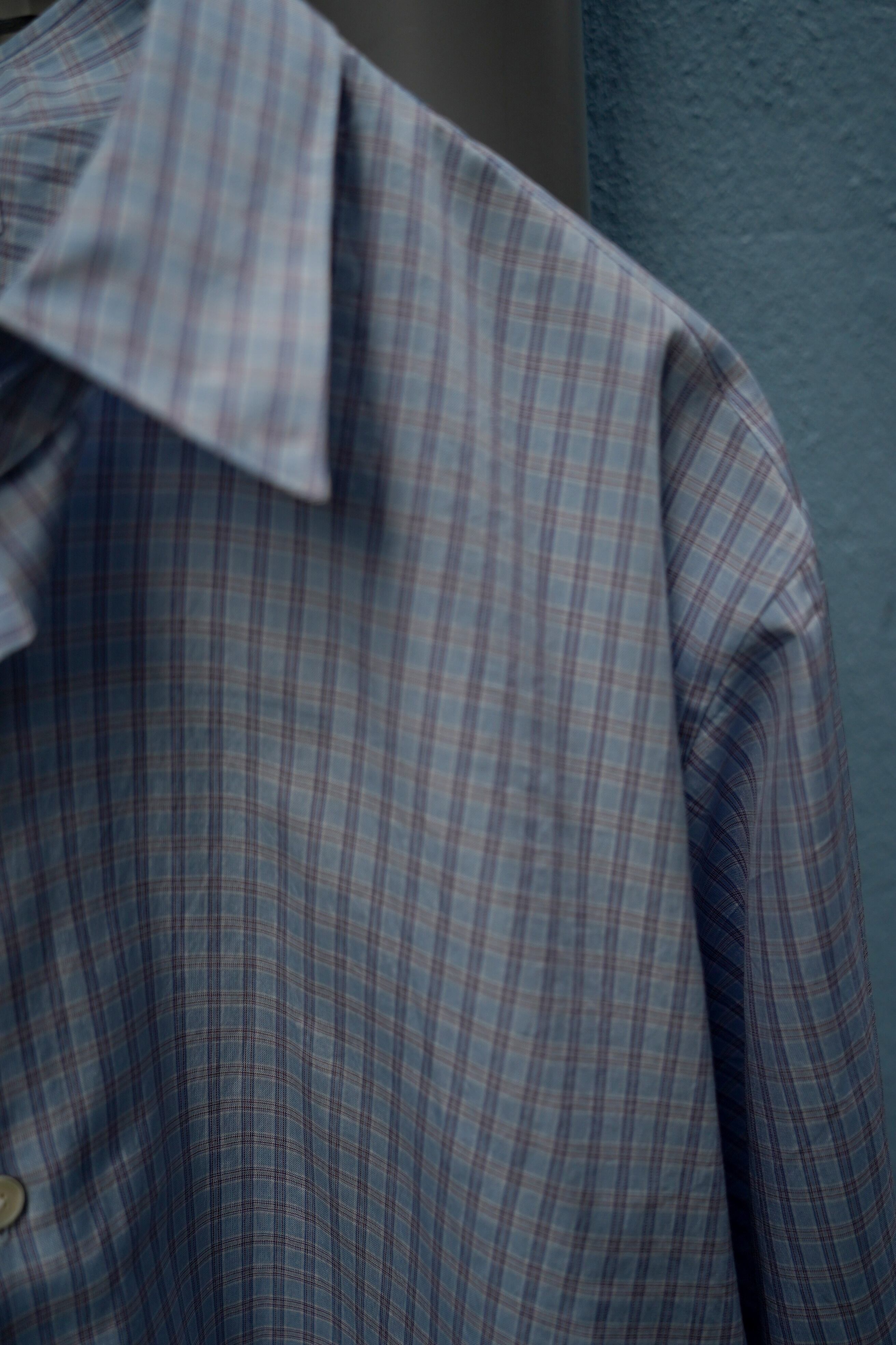 MAATEE&SONS / CHARLES SILK POPLINE FINE CHECK | LiNN MAATEE&SONS / CHARLES SILK POPLINE FINE CHECK | LiNN