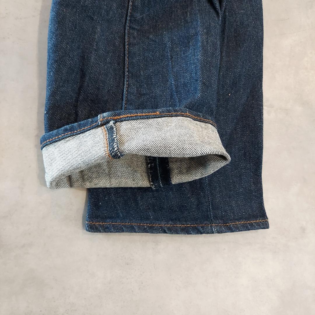リーバイス エンジニアード ジーンズ ボトム W28 青 古着 立体 20202
