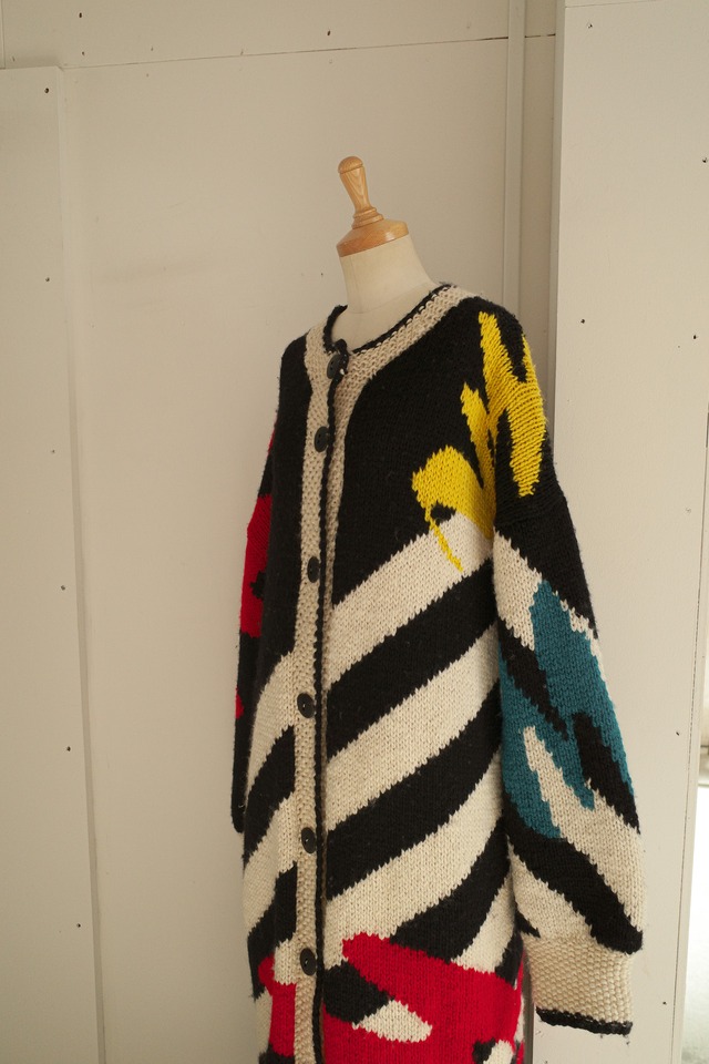 alien knit coat