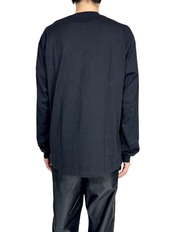 【COMME des GARCONS HOMME】綿天竺ロゴロングスリーブカットソー