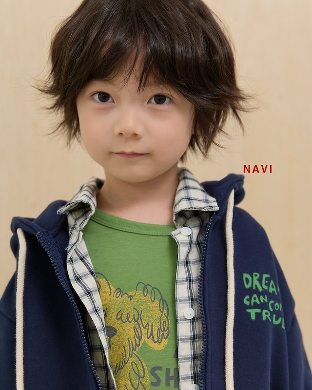 【取寄】navi|dream hoodie zip-up|ドリームフーディージップアップ|S-JL|kids&jr|26 autumn